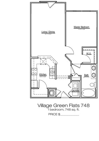 Main Street Square Village Green Floor Plan
