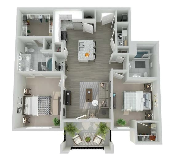 bedroom floor plan an open concept layout with a large bedroom