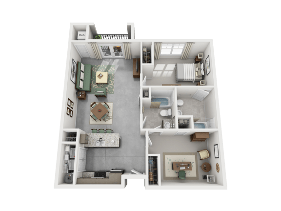 the outlook apartment floor plan  residential apartments