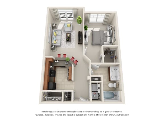 Main Street Square Village Green Floor Plan