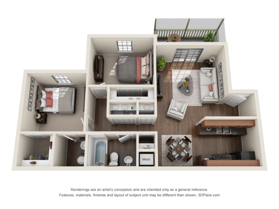 Ocean Oaks Atlantic Floor Plan