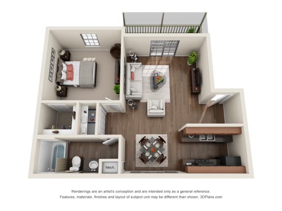 Ocean Oaks Pacific Floor Plan