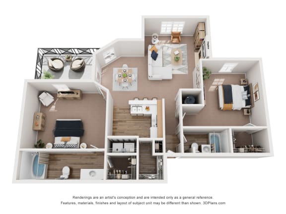 Floor Plan  the outlook floor plan  1 bedroom 840 sq ft