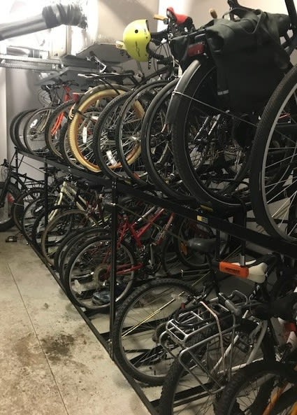 Bike Storage at Central Station, Illinois, 60201