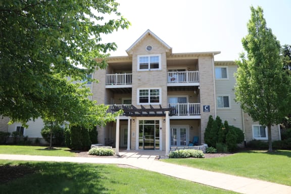 our apartments offer a clubhouse at Evergreen Luxury Apartments, Indiana