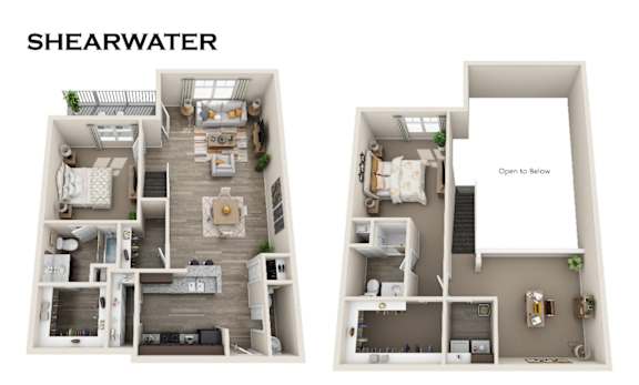 Floor Plan  SHEARWATER Floorplan at Fountain Ridge, Pleasant Prairie, WI, 53158