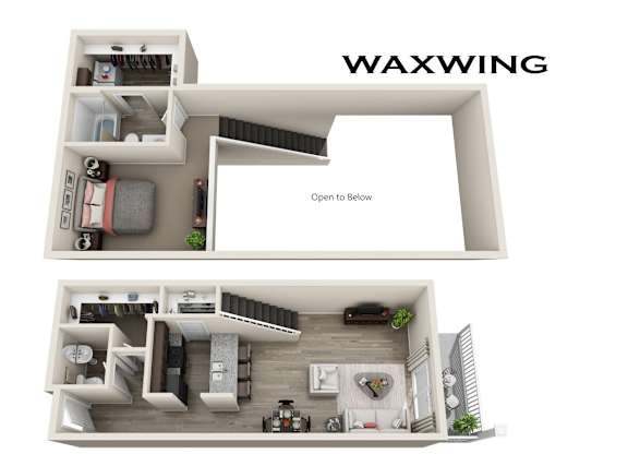 Waxwing Floorplan at Fountain Ridge, Pleasant Prairie, WI