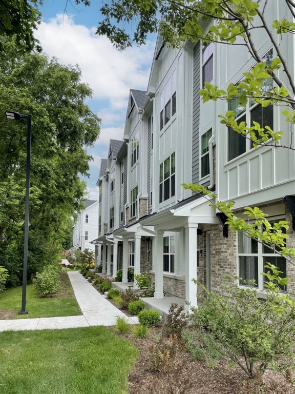 Beautifully Landscaped Grounds at Enclave Crystal Lake Townhomes and Apartments, Illinois, 60014