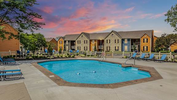 take a dip in our resort style pool at villas at houston levee west apartments