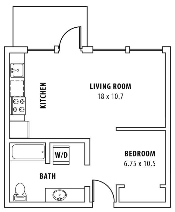 Boxcar Caboose Floor Plan