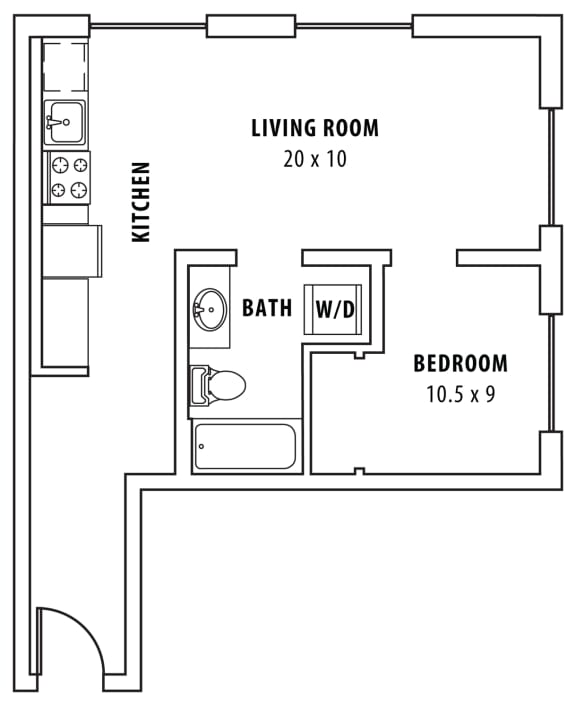 Boxcar Freight Floor Plan