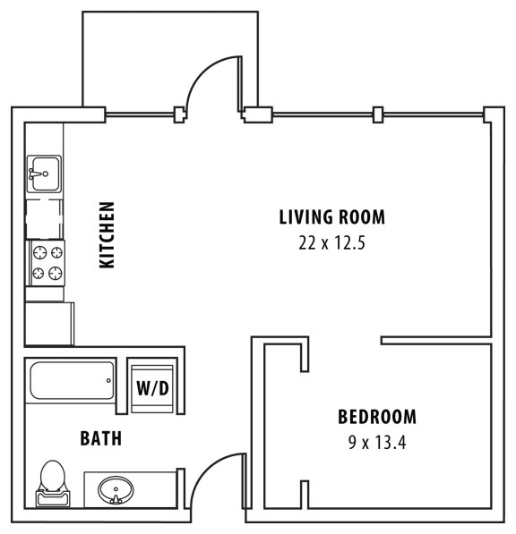 Boxcar Mainline floor plan