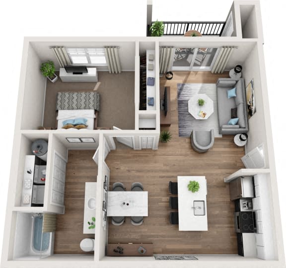 Floor Plans of Camber Apartments in Bremerton, WA