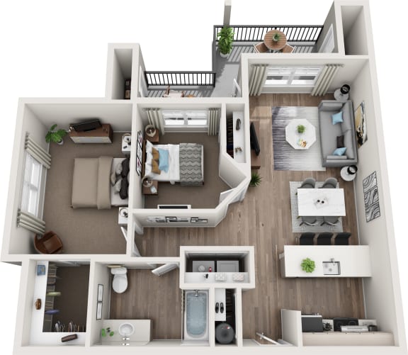 Glacier Run Paradise floor plan
