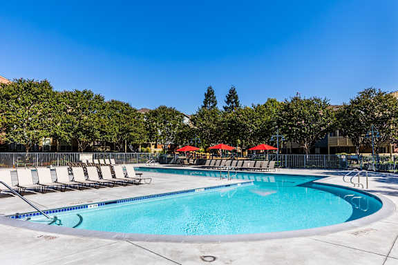 Invigorating Pools at The Woods Apartments, San Jose, CA, 95136