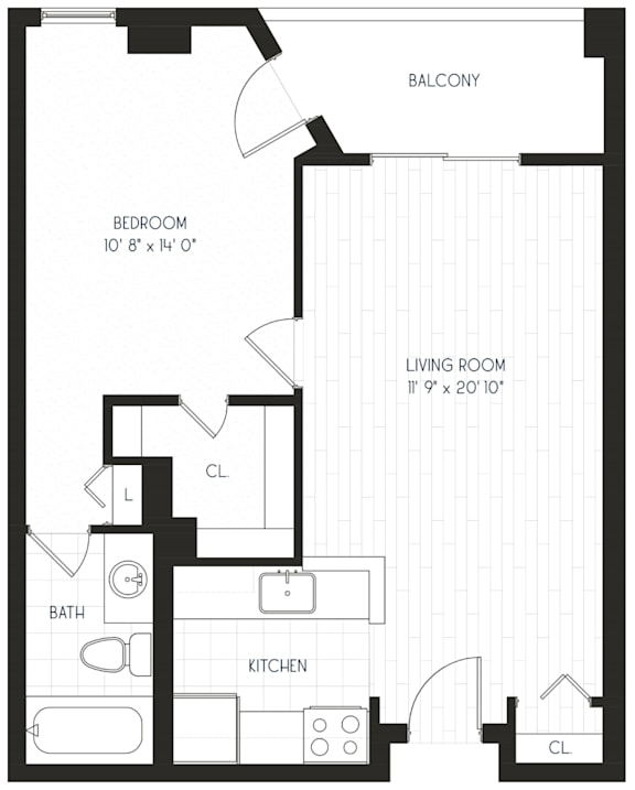Floor Plan  a blueprint of a floor plan of a house