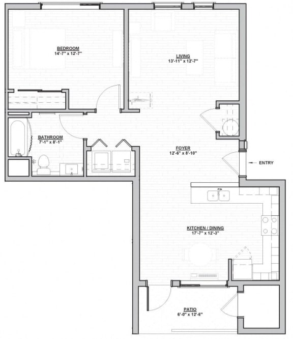 a blueprint of a floor plan of a house