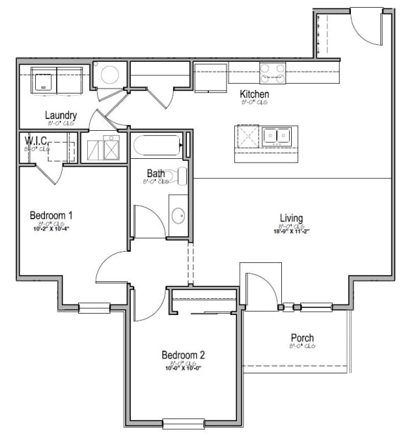 a floor plan of a home