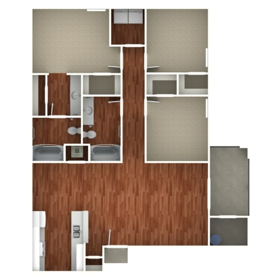 Floor Plan  3 Bedroom