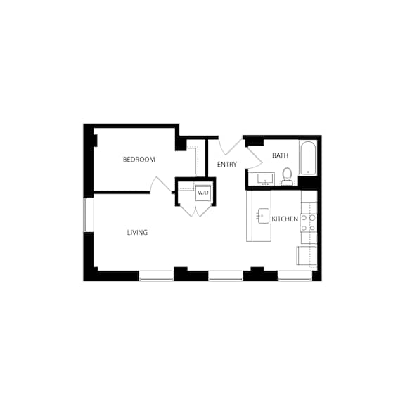 Floor Plan  A2 Plus Floor Plan at Residences at Delmar Divine, Missouri