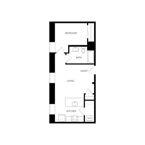 A4 Plus 32 Tier Floor Plan at Residences at Delmar Divine, Missouri, 63112