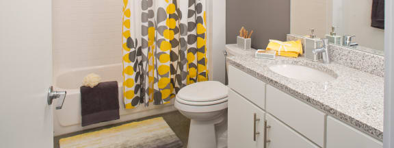 Spa Inspired Bathroom at Parcels at Concourse, Memphis, 38104
