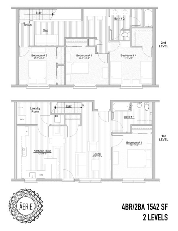 the floor plan of the apartment