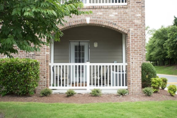 Private patios and balconies