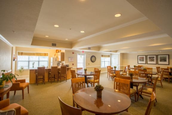Spacious Community Rooms