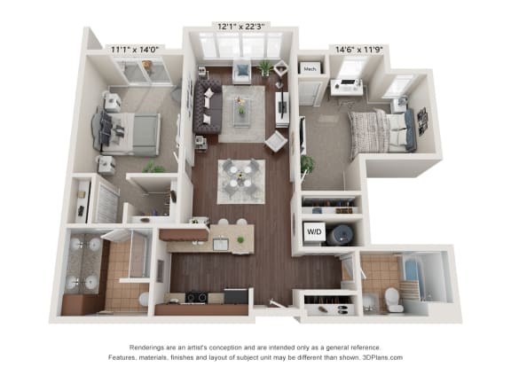 a floor plan of the acadia