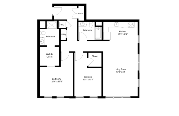 bedroom floor plan | the farrell house bed and breakfast