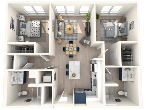 537_Two_Bed_Two_Bath_Medium_Floor_Plan_Image