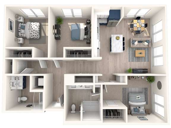 559_Three_Bed_Two_Bath_Small_Floor_Plan_Image
