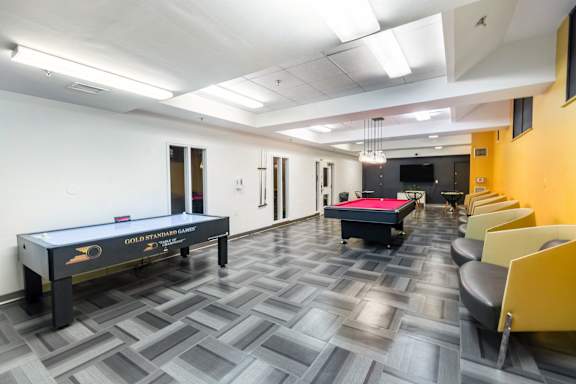 Community Room at Royal Worcester Apartments, Worcester, Massachusetts