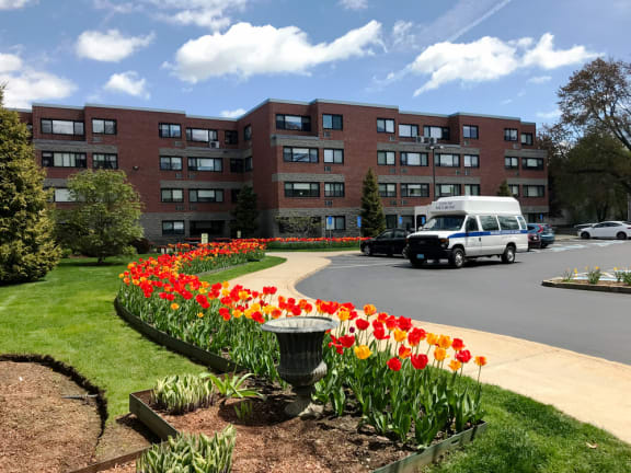 Off-Street Parking at Cefalo Memorial Complex, Melrose, Massachusetts