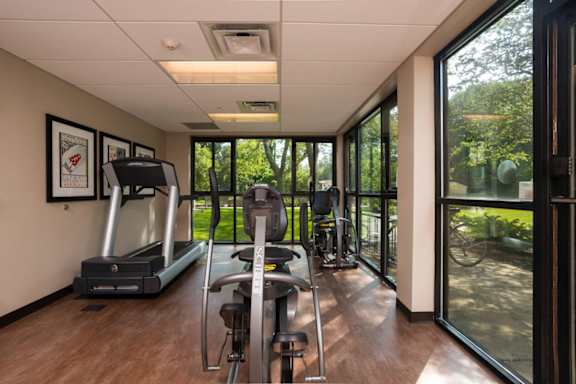 Fitness Center at Ohav Sholom Apartments in Albany, NY.