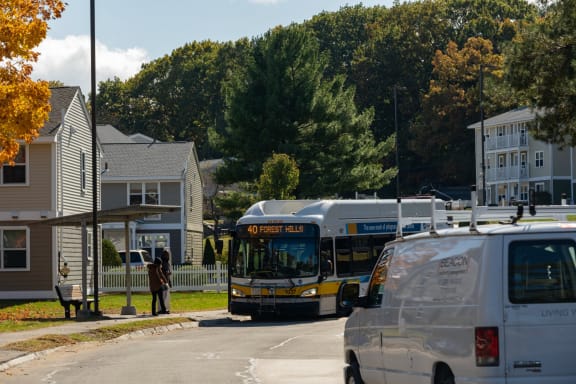 Street at Georgetowne Homes, Massachusetts