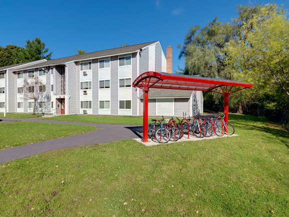 Bike Storage at Berkshire Peak Apartments, Pittsfield, 01201