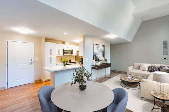 Vaulted Ceilings at Royal Worcester Apartments, Worcester, Massachusetts