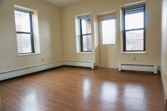 Living room at Cumberland Homes in Springfield, MA