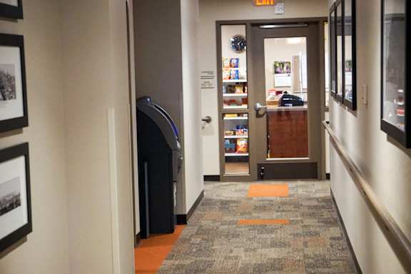 Convenience Store in lobby of Ohav Sholom Apartments in Albany, NY.