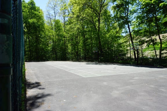 Outdoor Basketball Court at Littlebrook Apartments, Hudson, Massachusetts