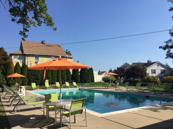Pool With Lounge Area For Residents Usage Southwood CT.