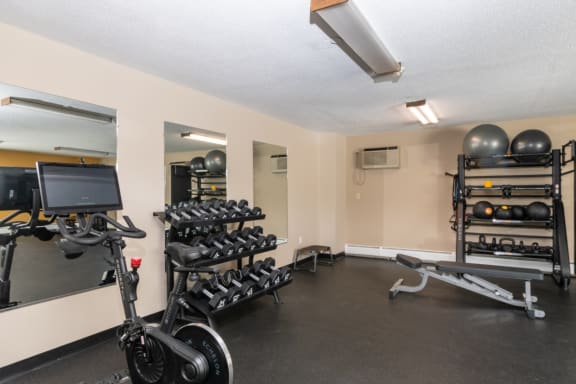 24 Hour Fitness Center at Ship's Watch Apartments, Fall River, MA, 02720