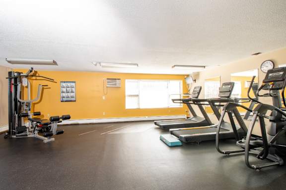 24 Hour Fitness Center at Ship's Watch Apartments, Fall River, MA, 02720
