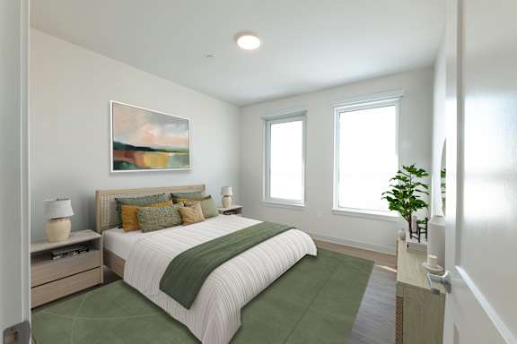 Natural Light at The Anne M. Lynch Homes at Old Colony, South Boston, 02127