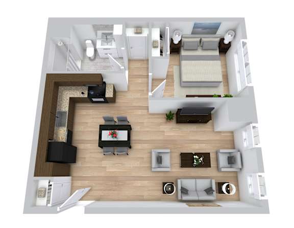 1 Bed 1 Bath at Leefort Terrace, Salem, MA