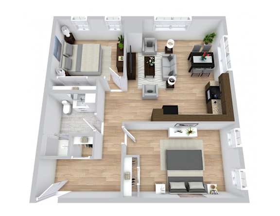 2 Bed 1 Bath at Leefort Terrace, Salem, Massachusetts