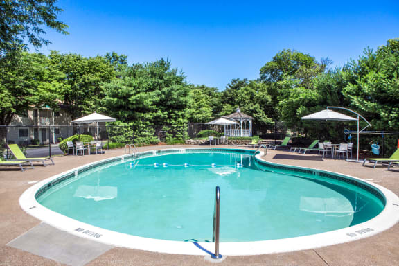 Outdoor Swimming Pool at Williamsburg Estates in Harrisburg, PA.