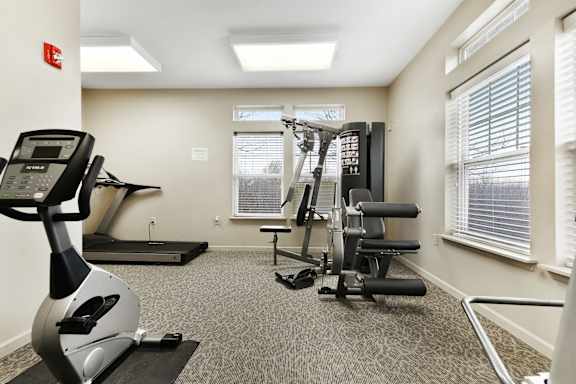 Fitness Center  at Summit Wood Apartments, Watertown, 13601